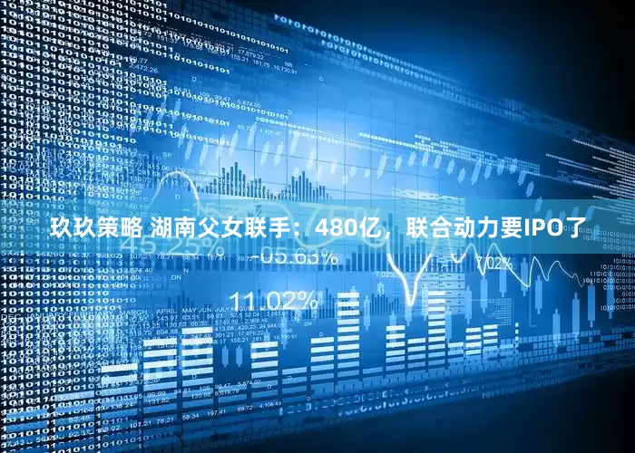 玖玖策略 湖南父女联手：480亿，联合动力要IPO了