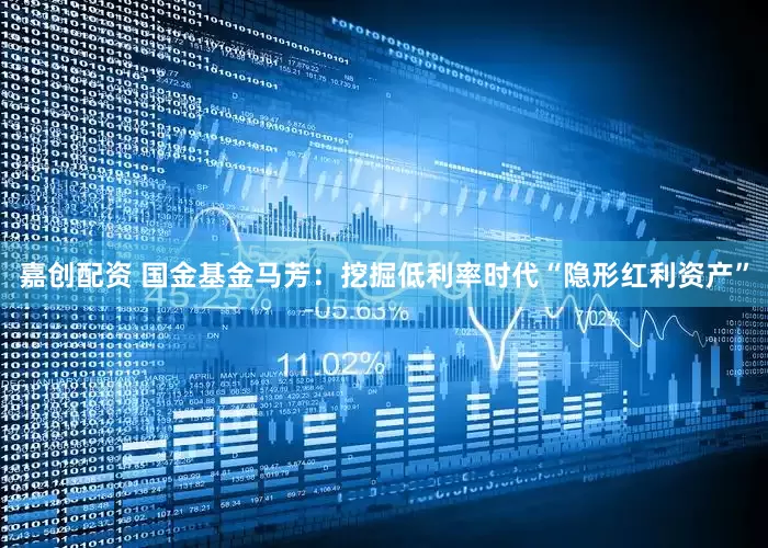 嘉创配资 国金基金马芳：挖掘低利率时代“隐形红利资产”